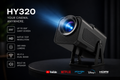 HY320 Smart Projector — Your Cinema, Anywhere